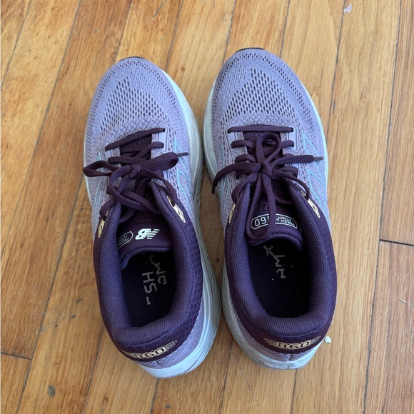 New Balance Women's Purple Athletic Shoes - Picture 2 of 4